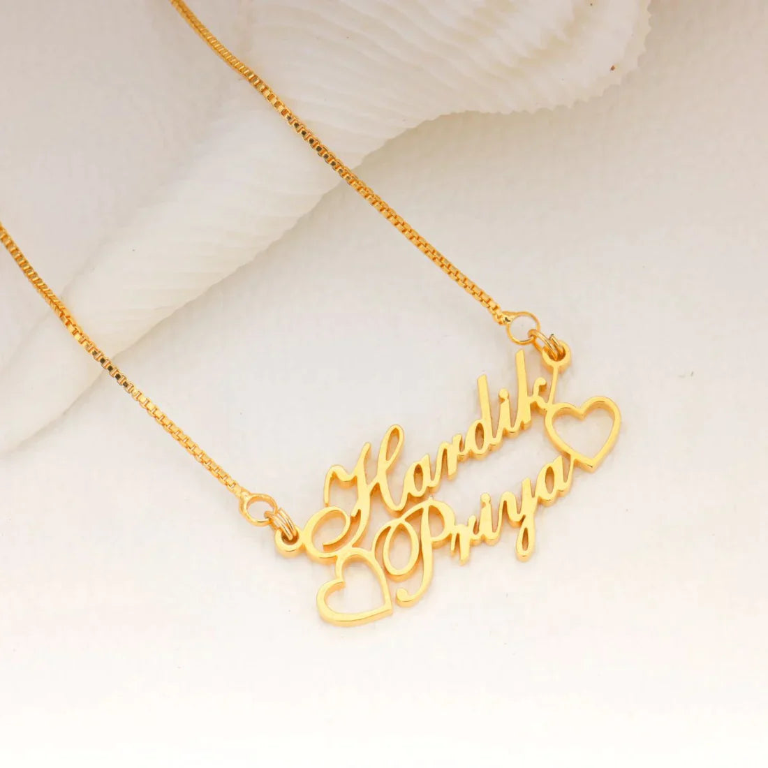 Couple Name Necklace